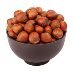 hazelnut in the bowl