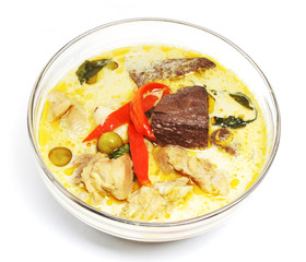Green chicken Curry , Thai cuisine