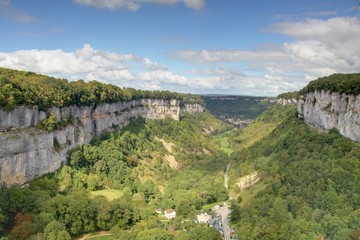 vue sur baume les messieurs