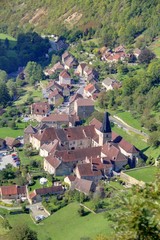 vue sur baume les messieurs