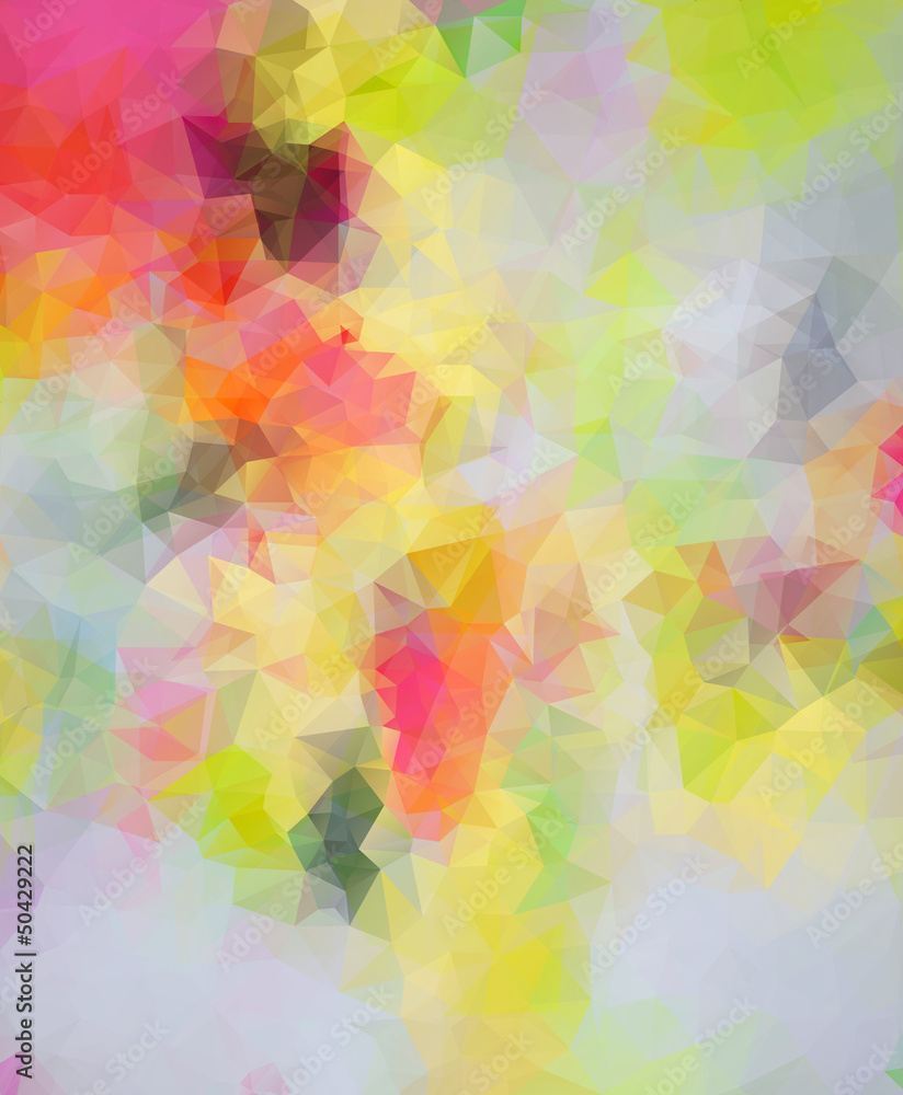 Aufkleber abstract triangle background