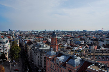 Obraz premium ausblick in wien