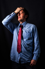 Fototapeta premium Low key stress