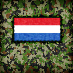 Amy camouflage uniform, the Netherlands © michaklootwijk