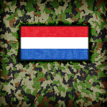 Amy camouflage uniform, the Netherlands