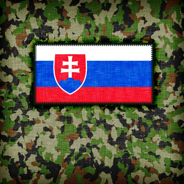 Amy camouflage uniform, Slovakia