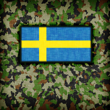 Amy camouflage uniform, Sweden