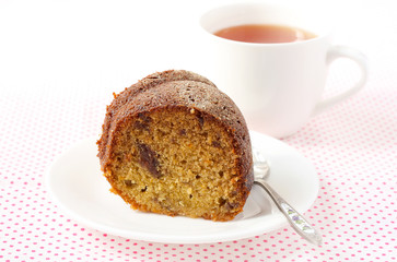 date and orange bundt cake