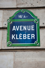avenue Kléber à Paris 16ièm