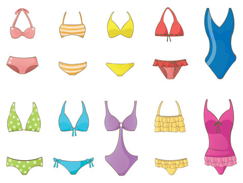 Girl Swimsuit collection set