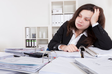 Shocked Businesswoman