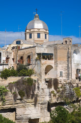 Panoramic view of Massafra. Puglia. Italy.