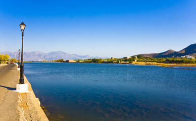 the amazing view on turquise water, Crete, Greece