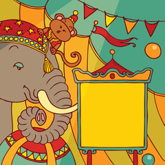 circus banner