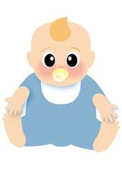 ご機嫌な赤ちゃん（男の子）