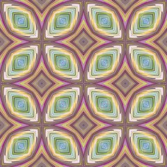 Modern floral pattern from Asia, seamless