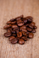 fresh coffee beans