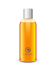 Bottle Of Gel Orange: Vector Version