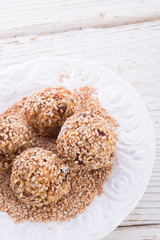 home-made  nibble - muesli - small ball