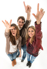 Volunteering crowd