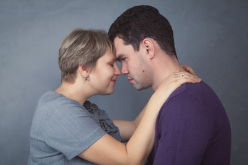 Portrait of a man and woman