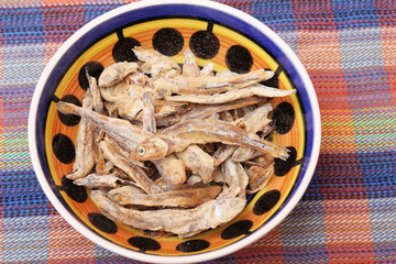 Getrocknete Fische