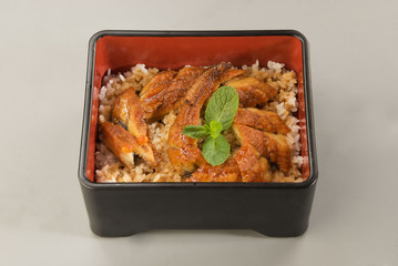 teriyaki chicken with rice
