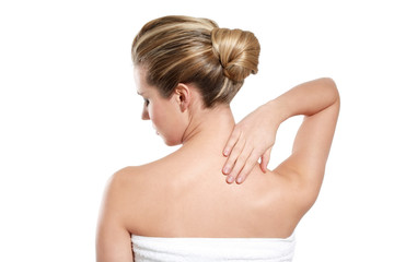 Obraz premium woman feeling backache