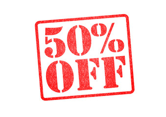50% OFF Rubber Stamp
