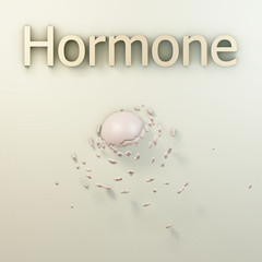 Hormone - 3D Render