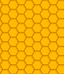 beehive seamless pattern