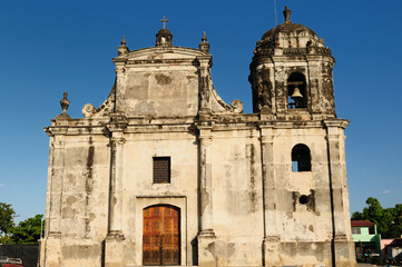 Fototapeta na wymiar Nikaragua, widok na stare miasto Leon