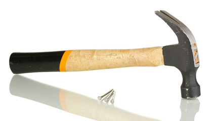 Hammer isolated on white