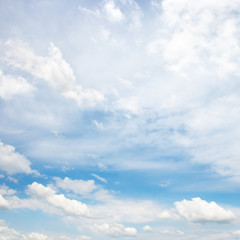 Naklejka premium white fluffy clouds