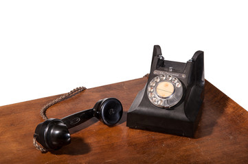 GPO 332 vintage telephone - isolated on white