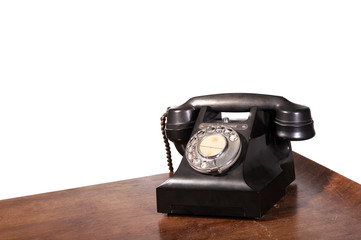 GPO 332 vintage telephone - isolated on white