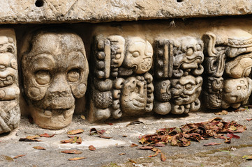 Copan Mayan ruins in Honduras - obrazy, fototapety, plakaty