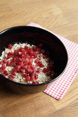Müsli mit Granatapfel