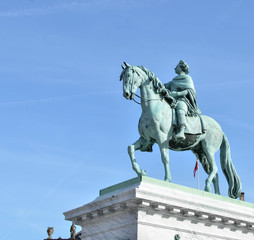 Fototapeta na wymiar Pomnik w Kopenhadze - Dania