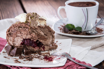 Fresh made Chocolate Cake