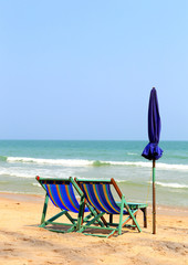 chair on the beach