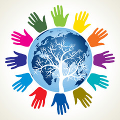 People of the world vector.