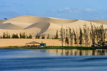 Afwasbaar fotobehang White sand dune in Mui Ne, Vietnam © det-anan sunonethong