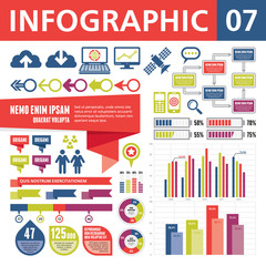 Obraz premium Infographic Elements 07