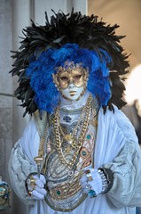 Fototapeta na wymiar Wenecja maski karnawałowe 2976