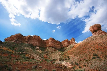 Cercles muraux Canyon Charyn grand canyon in Kazakhstan