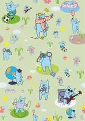 creative wallpapers cats