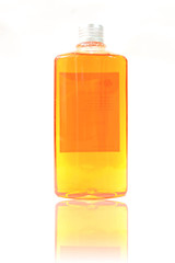 shower gel isolated on white