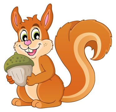 Image with squirrel theme 1