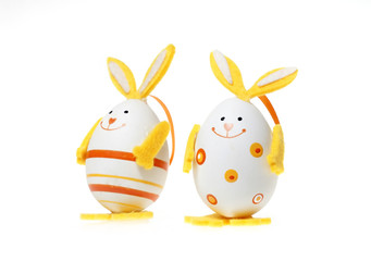 Bunny shaped Easter eggs